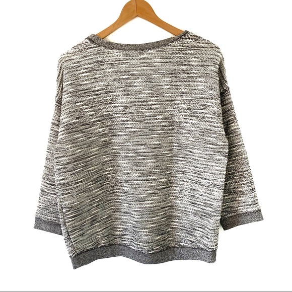 Gray American Eagle Marled Sweater - Picture 3 of 4